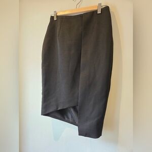 Keepsake the Label Black Asymmetrical Pencil Skirt Size Medium